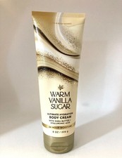 Bath and Body Works Warm Vanilla Sugar Ultimate Hydration Body Cream 8oz