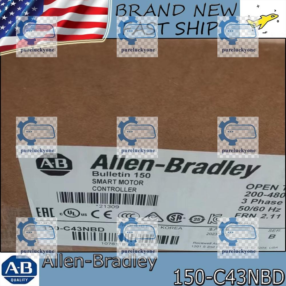 NEW PLC 150-C43NBD AB SMC-3 Smart Motor Controller 150C43NBD Free Shipping