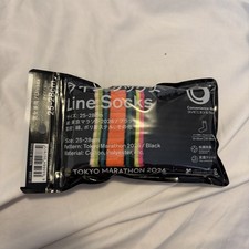 2026 Official Tokyo Marathon Family Mart Collabo Line Socks