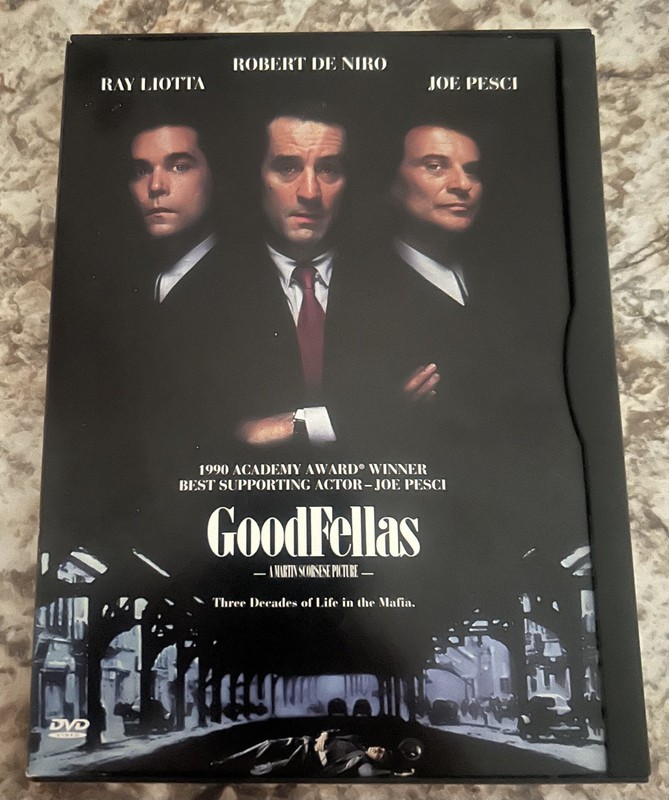 Goodfellas (DVD 1990 Drama) Ray Liotta Robert De Niro Joe Pesci