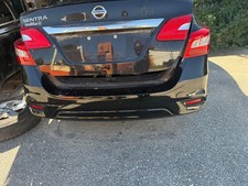 2019 Nissan Sentra Tail Gate Trunk Lid Black Kh3 2018 2017 2016