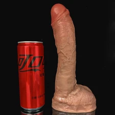 Dildo8.8 Inch Realistic Lifelike Big Real Dong Suction Cup Waterproof Women Toy