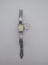 Vintage Decade Silver Tone Gold Tone Accent Watch NEW BATTERY