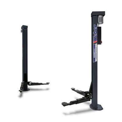 Weber 2 Säulen Spindel Hebebühne C-2.40 Spindelhebebühne mechanische Bühne 4 t 
