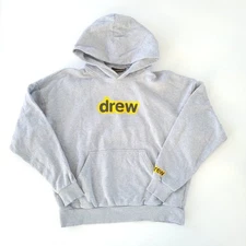 Drew House Secret Hoodie Adult Medium Heather Gray Heavyweight Oversized