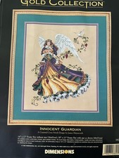 Dimensions Gold Collection Innocent Guardian Cross Stitch Kit NEW