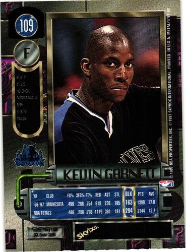 1997-98 METAL UNIVERSE BASKETBALL BASE SINGLES COMPLETE YOUR SET PICK YOUR CARD - Picture 205 of 235