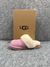 UGG Kids K Cozy II Iridenscent starts slipper-pink/ cream size 3Y  youth 
