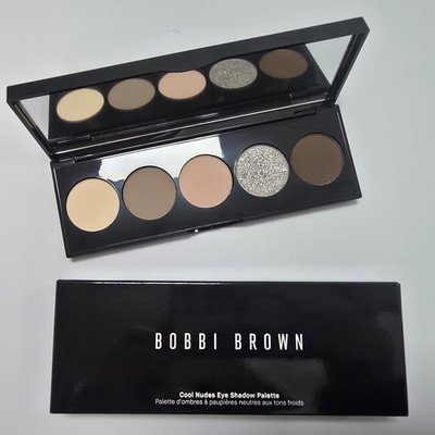 Bobbi Brown Lidschatten Palette | Cool Nudes | 1,1g (jeweils) / 0,03oz (jeweils) | Neu & Box