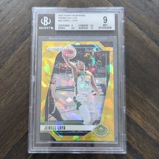 Panini 2024 Prizm WNBA Jewell Loyd Seattle Storm #49 Gold Ice /40 BGS 9