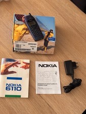 Nokia 6110 mit Verpackung Nostalgie Handy 27 Jahre Alt Vintage