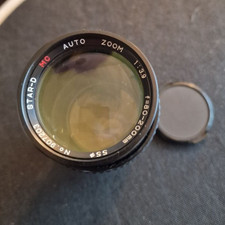 Star-D MC Auto Zoom 80-200mm f/3.9 Manual Focus Lens No. 907203 w/ Caps