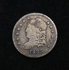 1833 Capped Bust Half Dime .05 Choice Fine