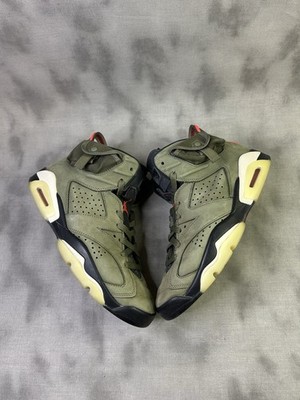 Size 8 - Jordan 6 Retro x Travis Scott Mid Olive 193150605345| eBay
