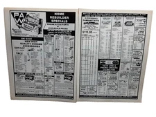 1984 PAW Automotive Warehouse Racing Engines Car Parts Vintage Ad