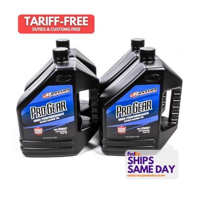 Maxima Oils 49-479128, Set of 4 250W Pro Gear Oil Case 4X1 Gallon Performance Pa