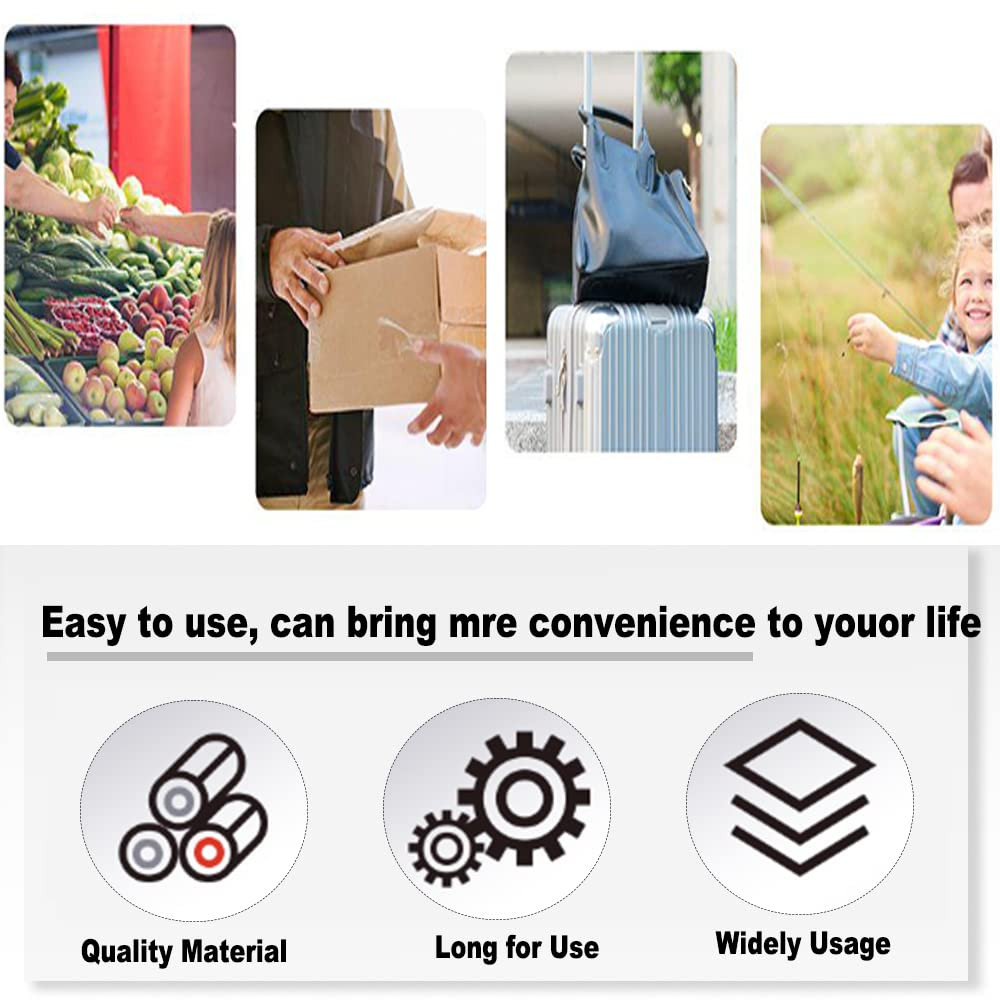 Utoolmart Spring Balance Hanging Hook Handheld Metal Weighing Force Scale Kilo &