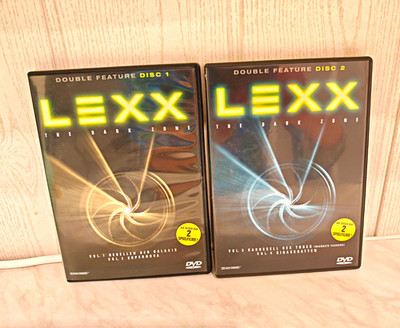 Lexx   The Dark Zone | Double Feature Disc 1 & 2 (Filme 1-4) | DVD Set | Wie neu