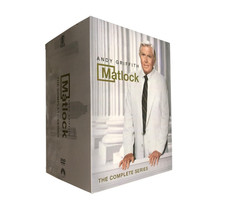 NEW-Matlock The Complete Series Season 1-9 DVD,52-Discs Box Set Region 1 .