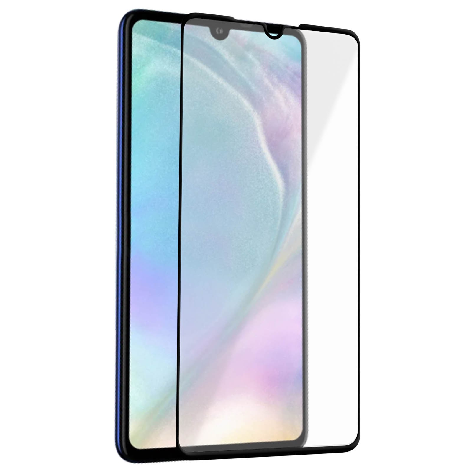 Vitre de protection Huawei P30 verre trempé 9H haut de gamme anti traces noires