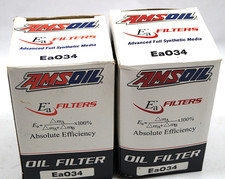 LOT (2) AMSOIL Oil FIlters EA034 Advanced Ful...