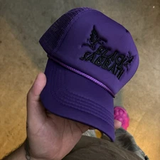 black sabbath trucker hat vintage