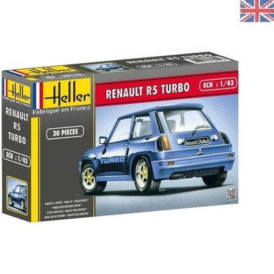 Precision 1:43 Renault R5 Turbo Modellbausatz - Perfektes Handwerk für Auto-Enthusiasten