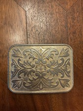 Vintage Belt Buckle With Beautiful Detailing 8