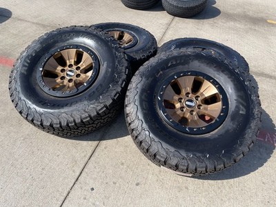 17'' Ford F-150 Raptor OEM BEADLOCK 10114 BRONZE rims wheels tires BFG 37'' NEW
