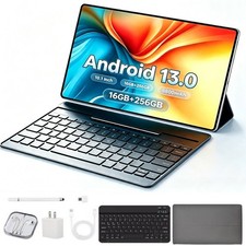 10" Android13 Tablet 16GB 256GB 10-Core 1920x1200 IPS WiFi 8800mAh Dual Camera