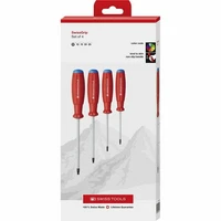 PB Swiss Tools PB 8462.CBB SwissGrip Screwdriver Set, 4 Pcs