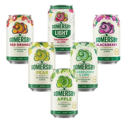 Somersby 6-Pack probierset 6x0,33l