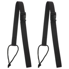 2 Pcs Snowboard Leash Accessories Bindings Straps Retractable Tow