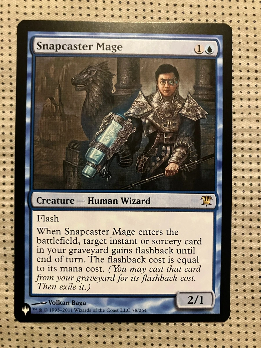Snapcaster Mage Magic: The Gathering Wizards of the Coast Blue