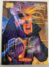 94 Marvel Masterpieces Gold Foil Signature Series - #48 - HAVOK