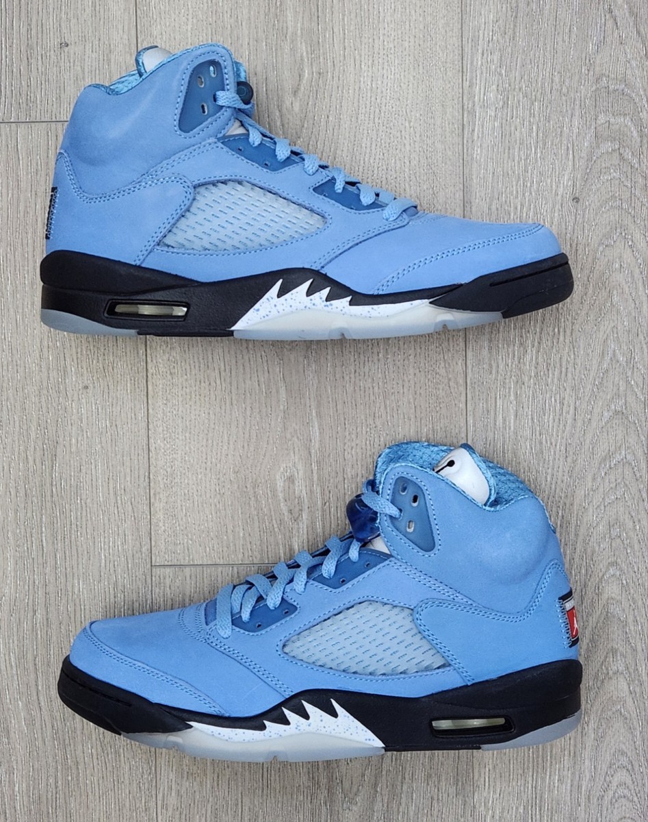 Nike Jordan 5 Retro SE Mid UNC DV1310-401 Mens Sz 9.5 MSRP  display picture 1