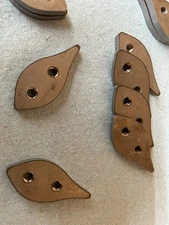 Racing Splitter Wear Skid Pucks - Chromoly - .250" Thick