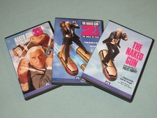 3 DVD Lot: THE NAKED GUN Trilogy Leslie Nielsen SMELL OF FEAR THE FINAL INSULT