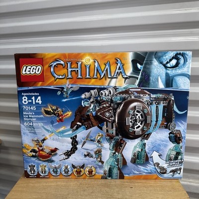 LEGO LEGENDS OF CHIMA: Maula's Ice Mammoth Stomper (70145) for