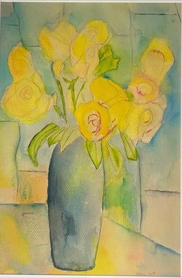 Ethel Koff Painting Modernist Mid-Century MCM Woodstock NY 