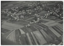 ZZ-7436/ Petersberg bei Fulda  Foto Luftbild 18 x 13 cm ca.1935