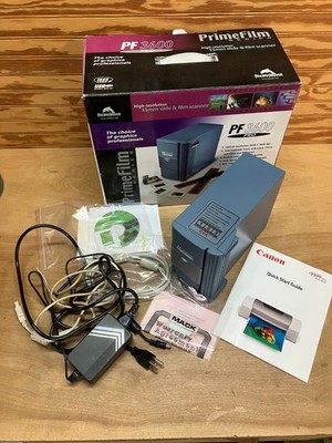 Pacific Image Prime Film Series PF 3600 Pro Film Scanner 3600 DPI Used
