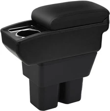 Double-Layer Armrest Box for Suzuki Jimny JB64W/JB74W 2018-2024 with Cup Holder