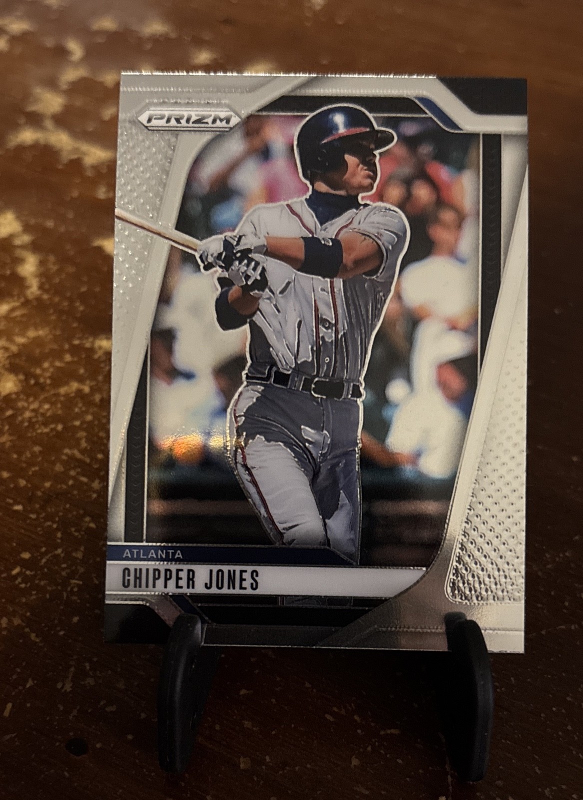 2025 Panini Prizm - Chipper Jones, Chipper Jones #220 Silver Prizm