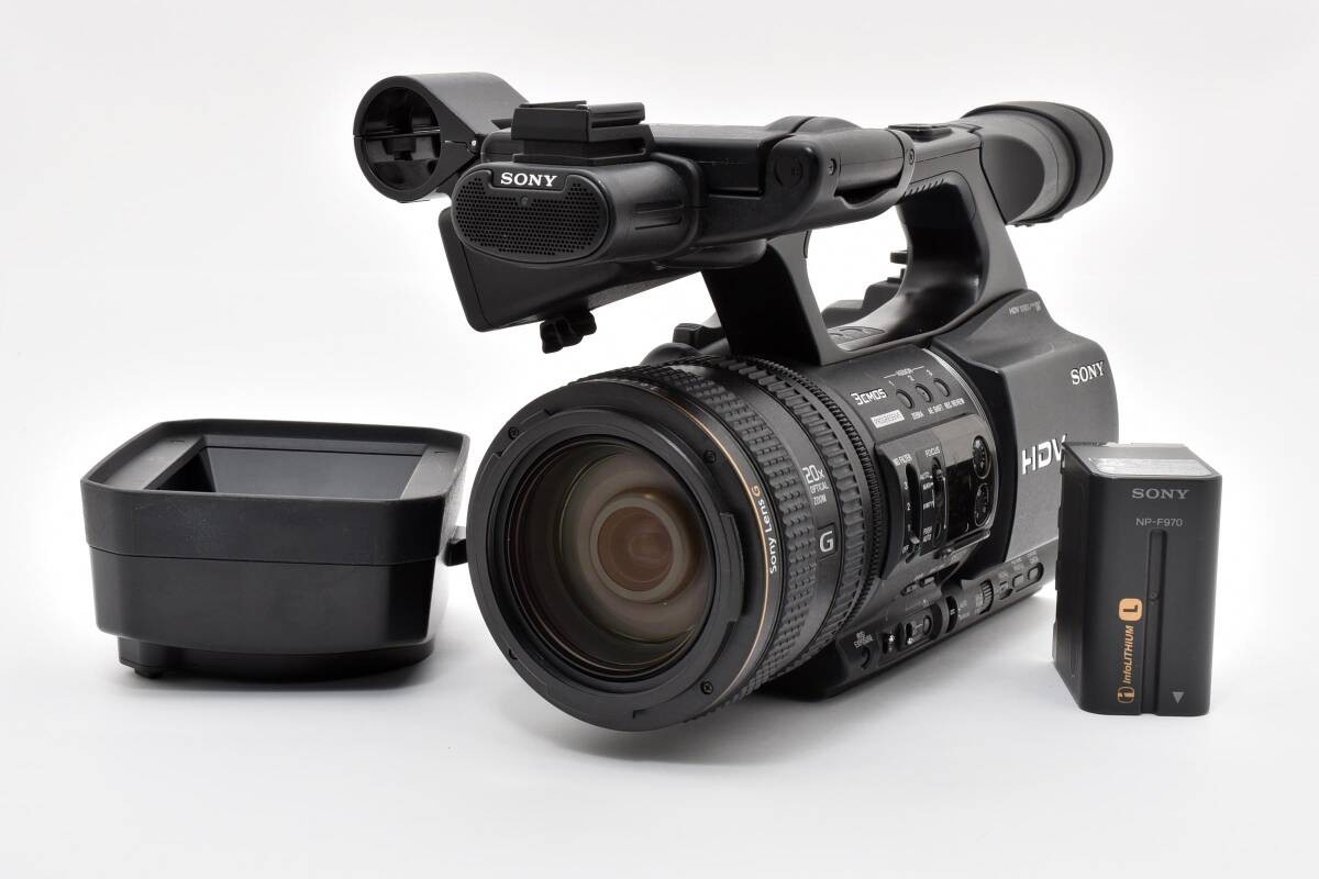 Sony Handycam HVR-Z5J Black Camcorder HDV Video Camera 20x Zoom