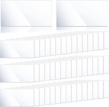 500 Pcs Clear Plastic Tags for Protecting Shelf Label 2.5 x 1.25 Inc