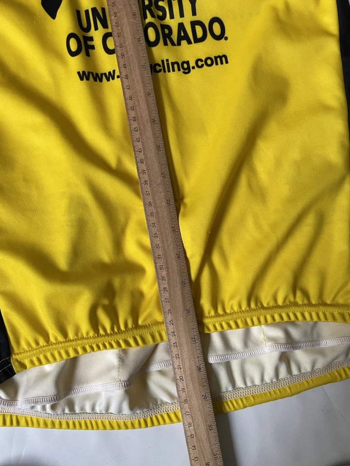 Camiseta masculina de ciclismo Univ of Colorado CU Boulder XL Verge - Imagem 4 de 4