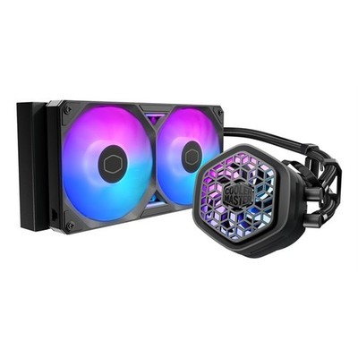 Cooler Master MasterLiquid Atmos II 240 VRM Lüfter schwarz Prozessor Flüssigkeitskühlung K