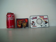 ANAHEIM ANGELS SCOOP & CLUTCH  PHOTO MAGNET & NILLA WAFERS MATT KENSETH LENTICUL