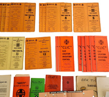 RAILROAD Employee Timetable Atchison Topeka Santa Fe Railway Company Vtg CLIC